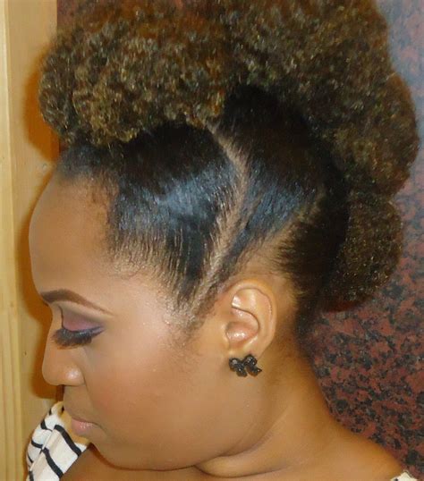 Braided Mohawk Hairstyles Natural Hair