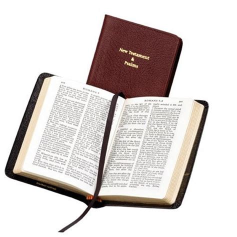 Buy KJV Pocket New Testament and Psalms Red Letter Burgundy calfskin ...