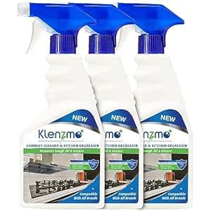 Klenzmo Chimney Cleaner Spray & Kitchen Degreaser | Cleaning Liquid for ...