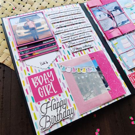 Pretty Pink Card Album with flattery Box – The Craft Gallery