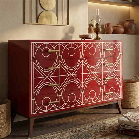 Inlayora | Handmade Luxury Bone Inlay and Resin Dresser for Bedroom and ...