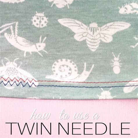 Image result for Twin Needle Tutorial