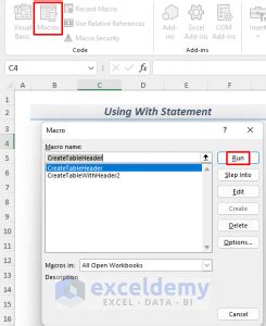 Image result for Excel VBA TableAfter