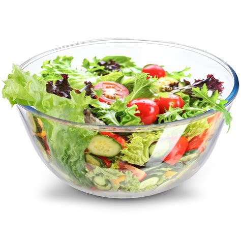 Buy Allo Food Safe Borosilicate Glass Mixing & Serving Bowls for ...