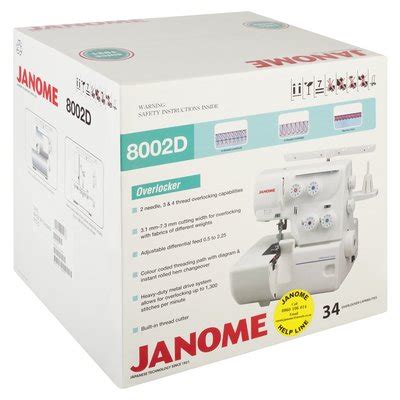How to Thread a 4 Thread Janome Overlocker 的图像结果