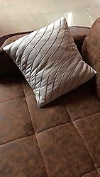 Buy Dream Weaverz Silk 260TC Cushion Covers, 16 x 16 Inch, White, Pack ...
