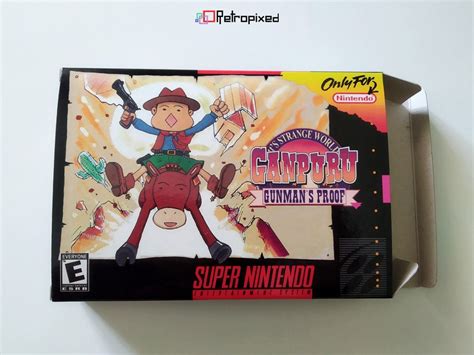 Ganpuru Gunman's Proof Super Nintendo Complete Pack - Etsy India