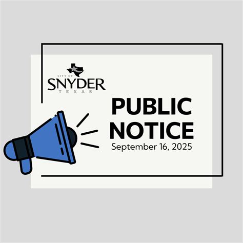 City of Snyder Water Line Repair • City of Snyder