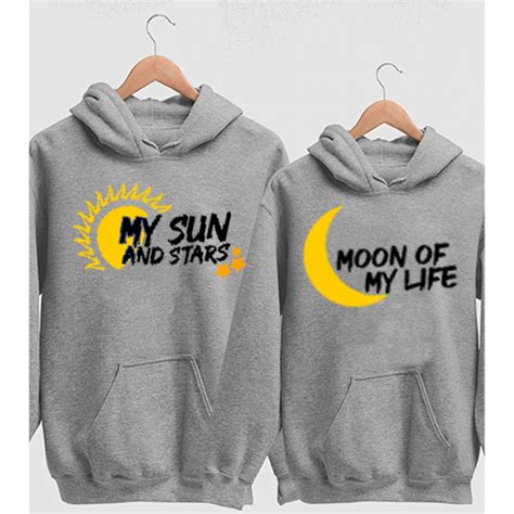 Moon Of My Life My Sun And My Stars Best Couple Hoodies - TEEZ.in
