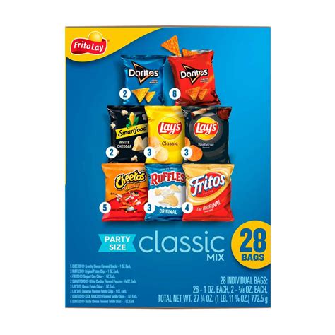 Buy Frito-Lay Classic Mix Variety Pack, 28 ct from Dollar General - Instore