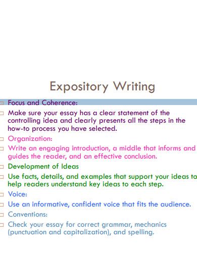 Expository Text Examples 的图像结果