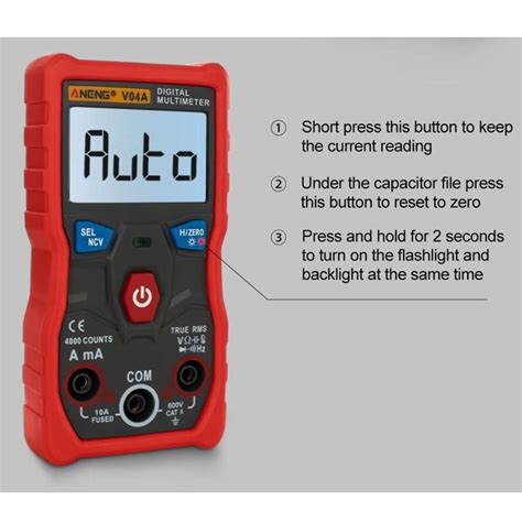 Buy ANENG V04A Measurement Digital Multimeter Testers Automotive ...