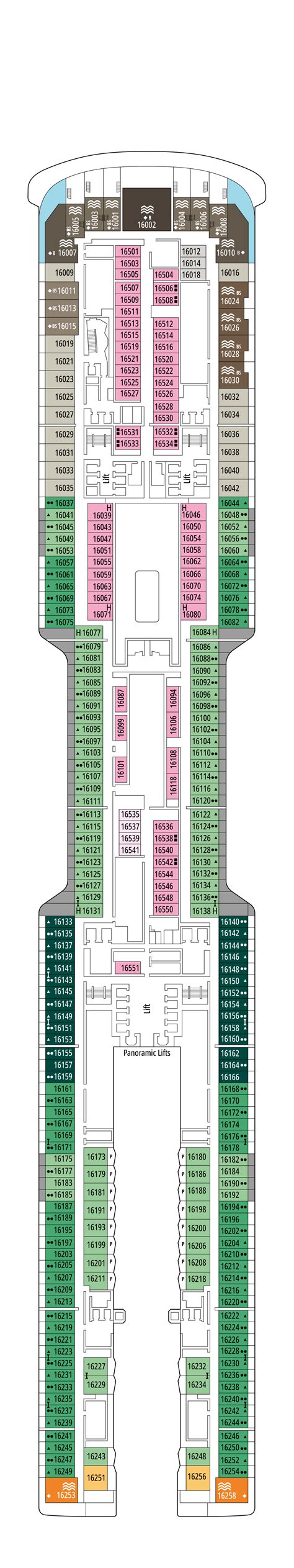 MSC World Asia - Deck Plans - Planet Cruise