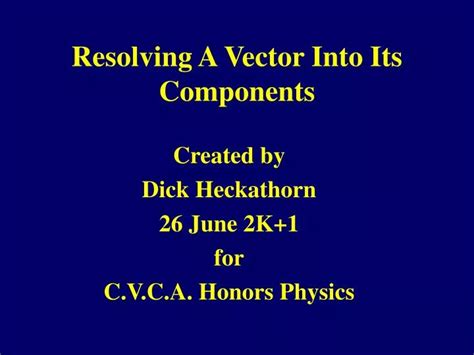 Resolving Vectors into Components 的图像结果