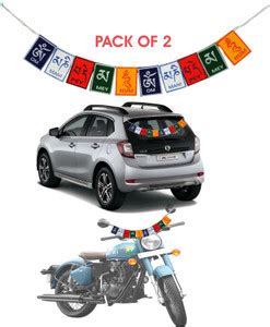 TARAMAAPRINTER Tibetan flags, Ladakh edition flags for bike and car ...