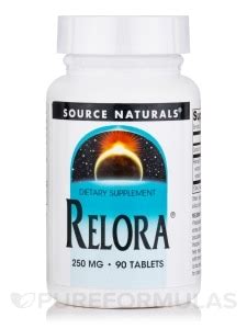 Relora® 250 mg - 90 Tablets - Source Naturals | PureFormulas
