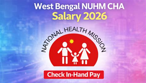 West Bengal NUHM CHA Salary 2026, Check In-Hand Pay and Job Profile