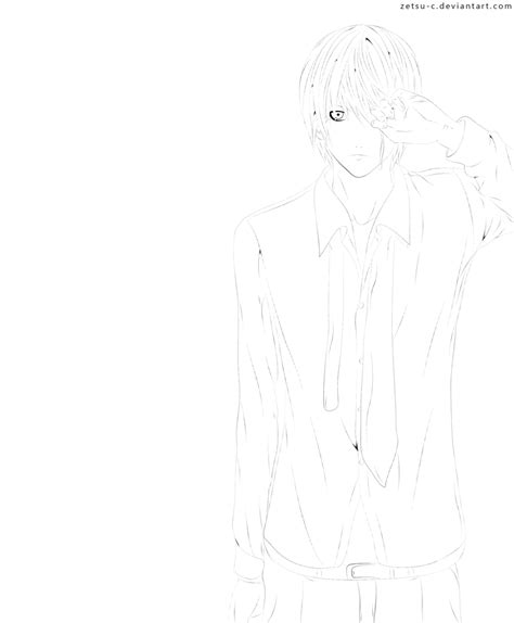 Image result for Death Note Line Art