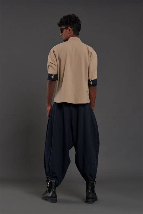 Navy Blue Baggy Pants – Mati