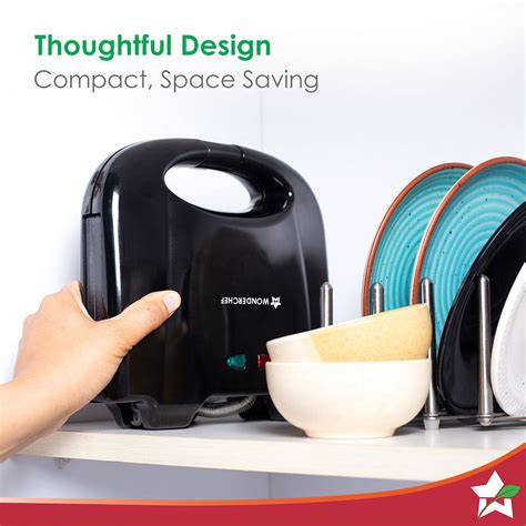 Prato Plus Griller Auto Temp Control, LED indicator | 800 W | Non-stic ...