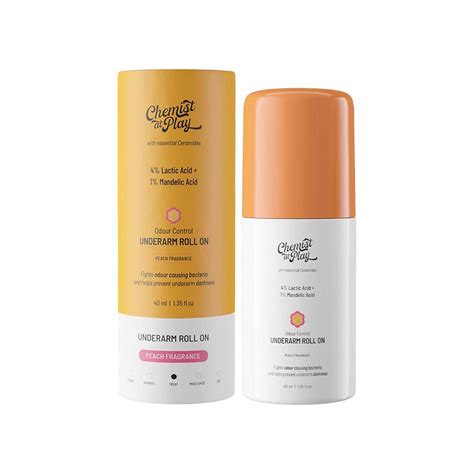 Buy Chemist at Play UnderArm Roll On with 4% Lactic Acid & 1% Mandelic ...