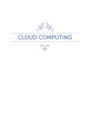 UNIT-V - cloude computing notes unit 5 - UNIT –V 1. CLOUD COMPUTING ...