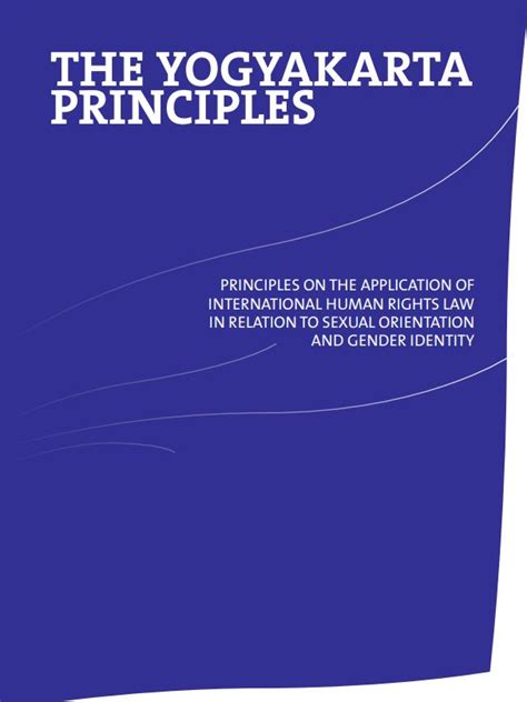 The Yogyakarta Principles – Principles on the application of ...