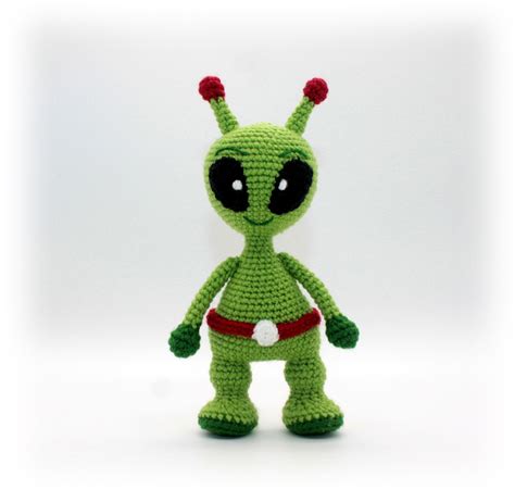 Alien crochet pattern amigurumi alien crochet alien toy pattern alien ...