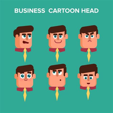 Cartoon Head's Business 的图像结果