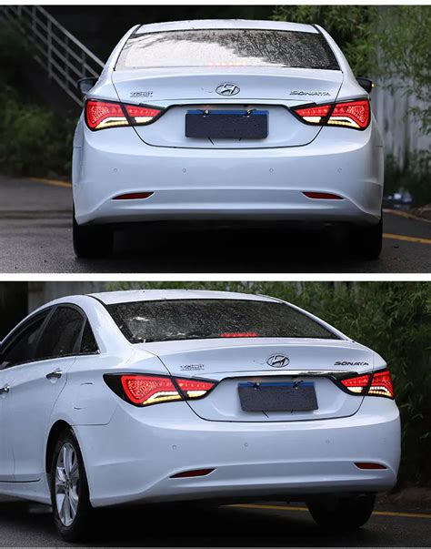 Hyundai Sonata Tail Lights 2011-2016 Sonata YF LED Tail lamp light DRL ...