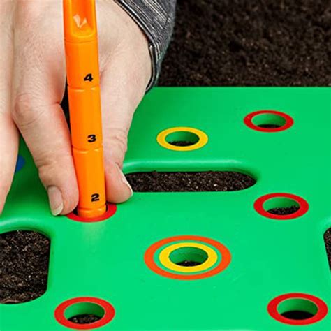 Buy Seeding Square Foot Gardening Template - Seed Spacing Template ...