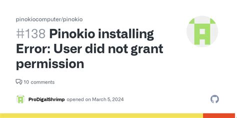 Image result for Pinokio a JavaScript Error Occurred