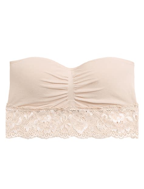 Buy Lace Bandeau Strapless Bra at Marks & Spencer