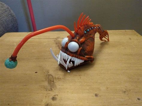 DEEP SEE ANGLER FISH Finding Nemo Disney On Ice Pixar Movable Jaw ...