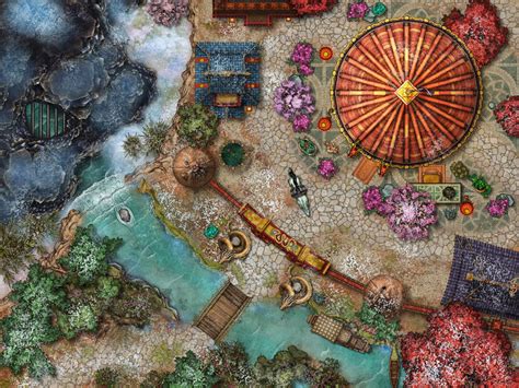 Xanadu Kubla Khan Map