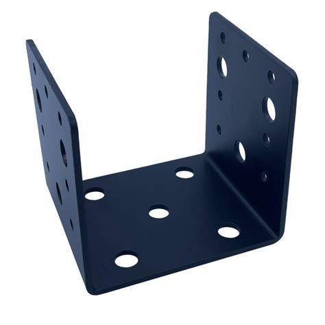 4 Pcs Heavy Duty Steel Half Post Base Fit 4x4 | Desertcart INDIA