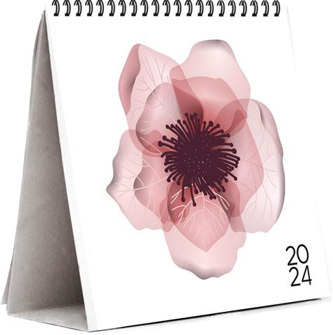 PAPER PLANE DESIGN 2024 Calendar Desk/Table Calendar Size (8 Inch x 8 ...