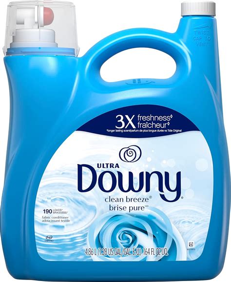 Buy Downy Clean Breeze Liquid Fabric Conditioner (Fabric Softener), 164 ...
