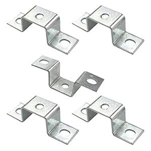U-Shaped Connector Brackets,JruiZhp 5PCS Heavy Duty Brackets 3-Hole ...