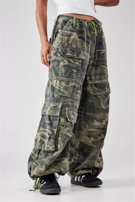 BDG Camouflage Extreme Cargo Pants