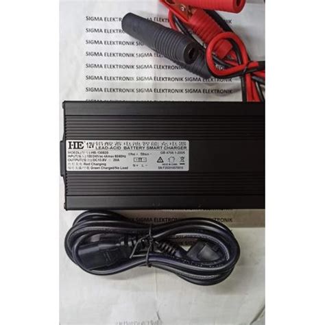 Promo CHARGER AKI KERING 12V 20Ah - Kota Surabaya - SIGMA-COM | Tokopedia