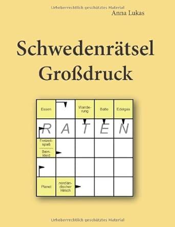 Schwedenrätsel Großdruck : Amazon.in: Books