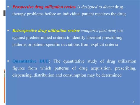 Drug utilisation review | PPTX