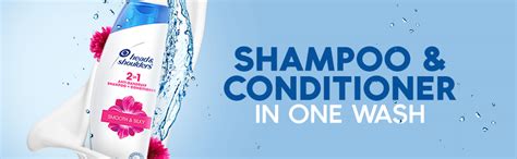 Head & Shoulders 2-in-1 Smooth and Silky Anti Dandruff Shampoo ...