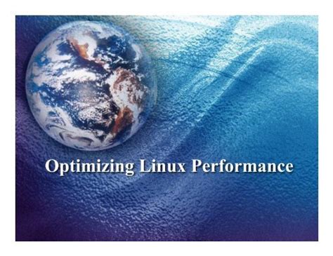 Image result for Optimizing Performance in Linux