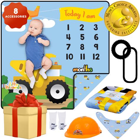 Little Wizards - Baby Monthly Milestone Blanket Boy India | Ubuy