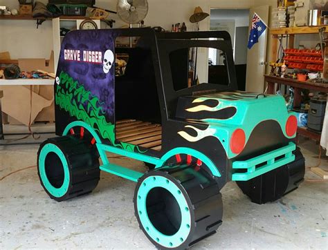Pin by Bed Monkeys on custom made beds | Kids truck bed, Kids room, Kids car bed