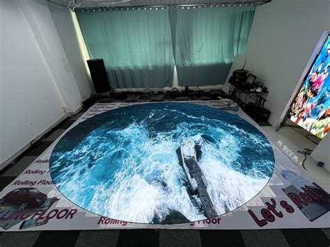 LED Rolling Floor Display - Bescan led