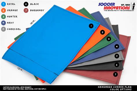 Custom Soccer Corner Flags | Soccer Equipment Corner Flags