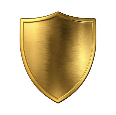 Gold Shield PNG